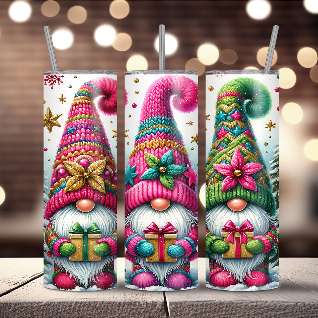 Gnome Christmas Tumblers