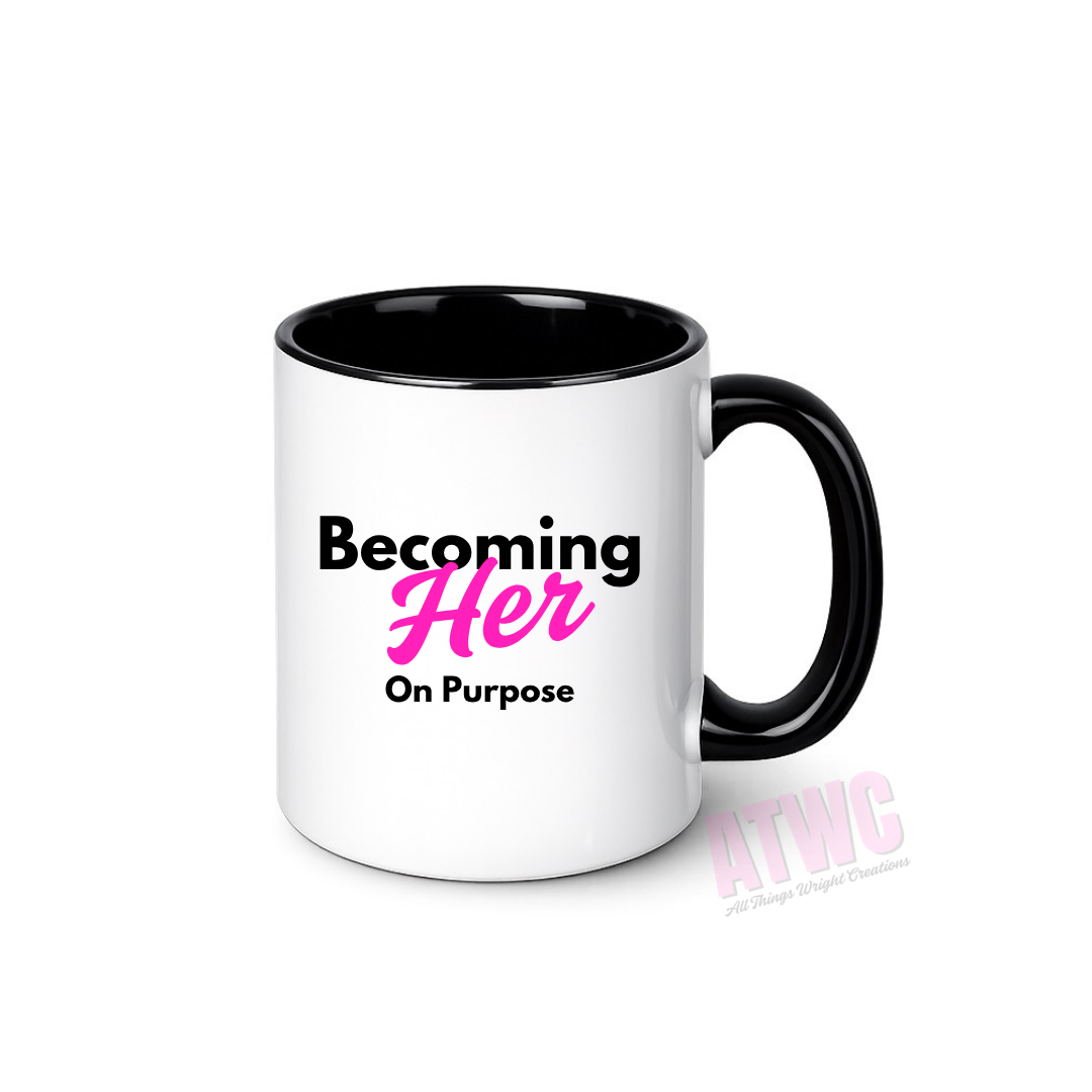 Becoming Her on Purpose UVDTF decal