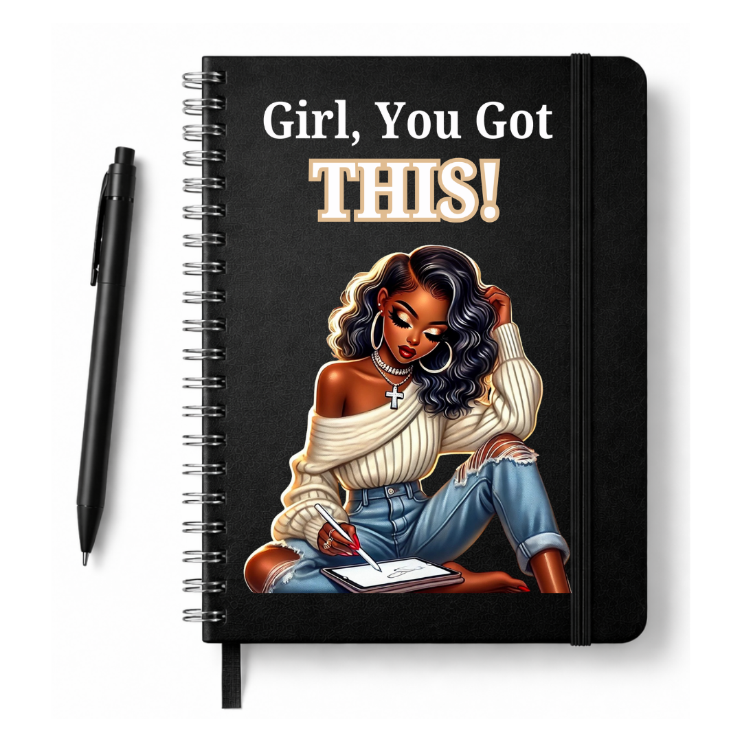 Girl, You Got This UV DTF Journal Decal