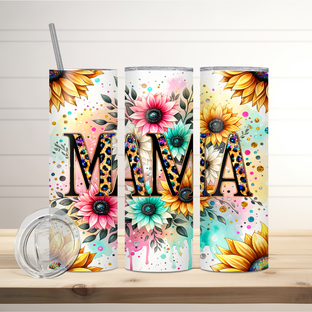 Mama Colorful Sublimation Tumbler