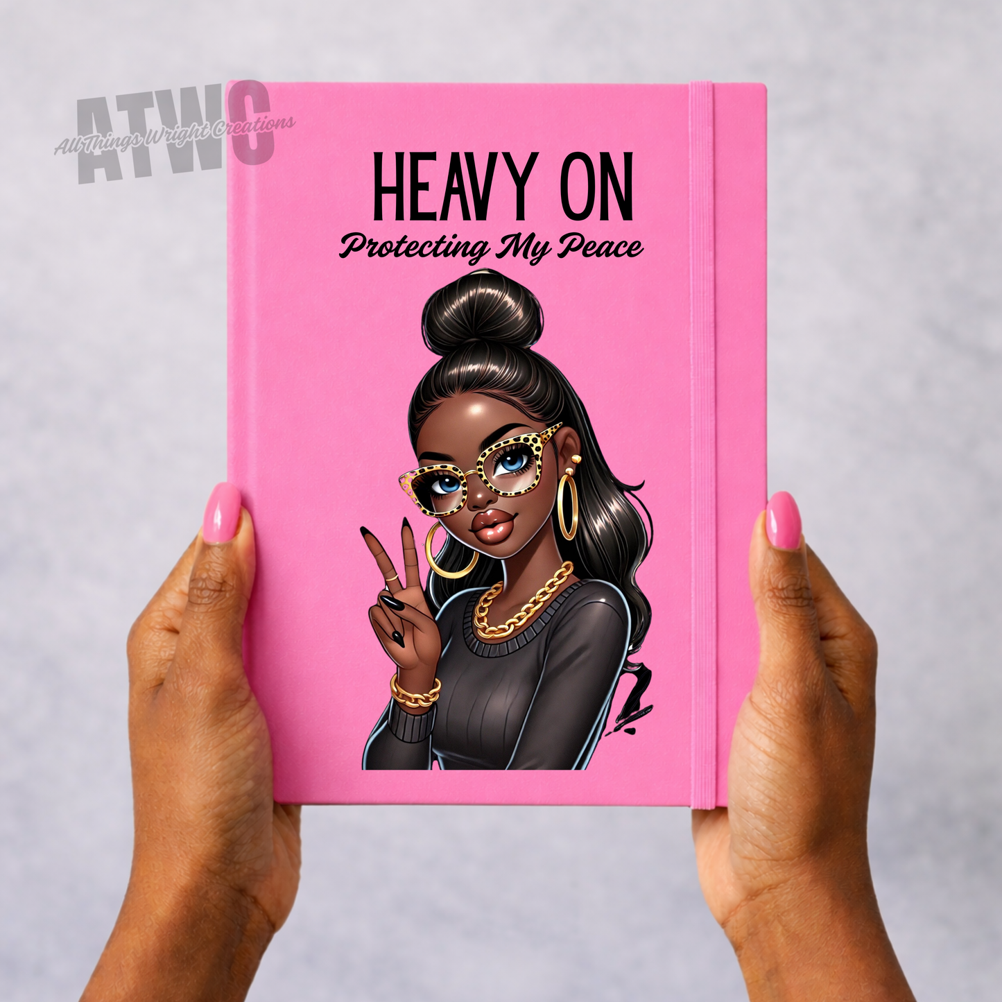 Protect My Peace Journal + Bookmark