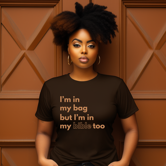 In My Bag and Bible T Shirt