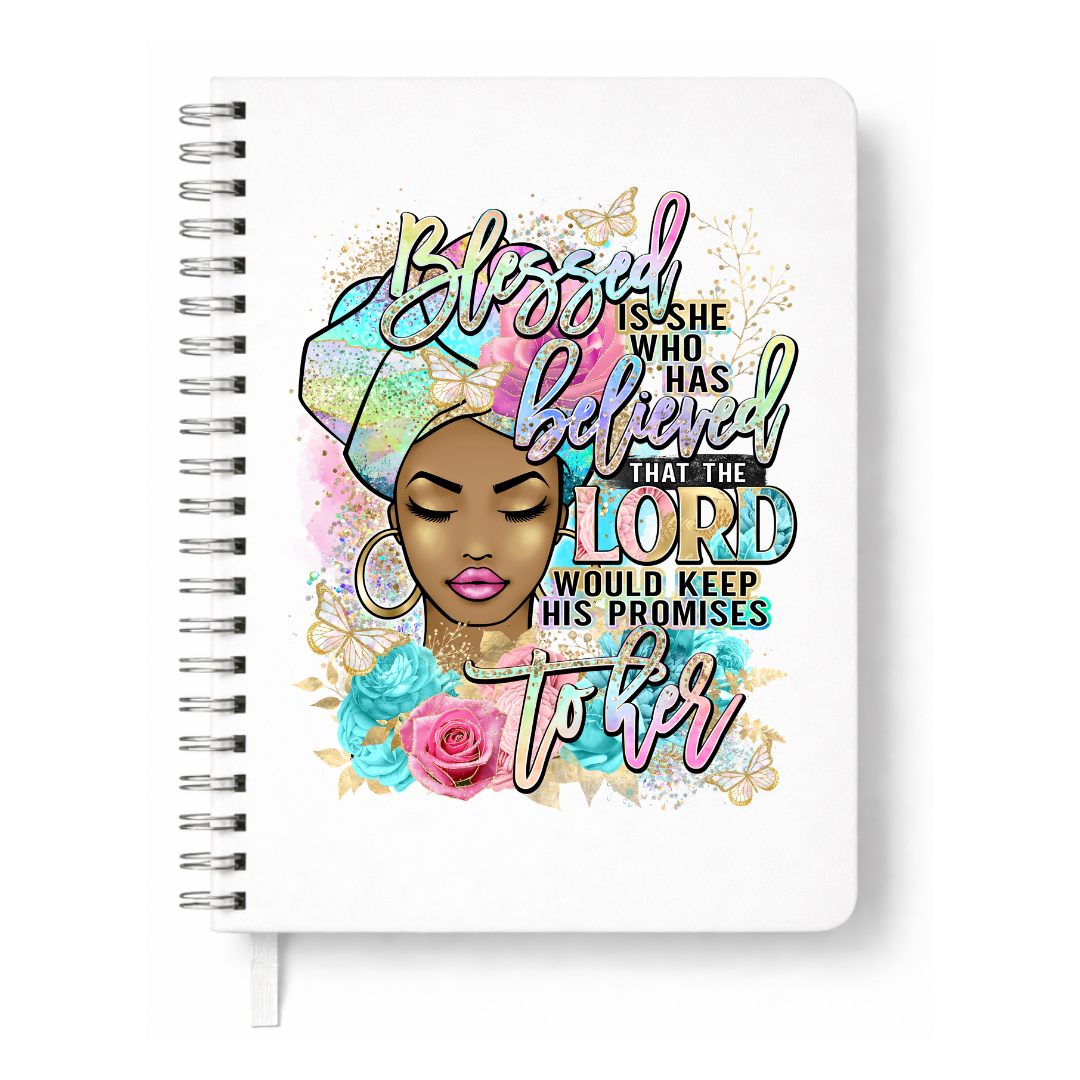 Blessed Is She UVDTF Journal Decal