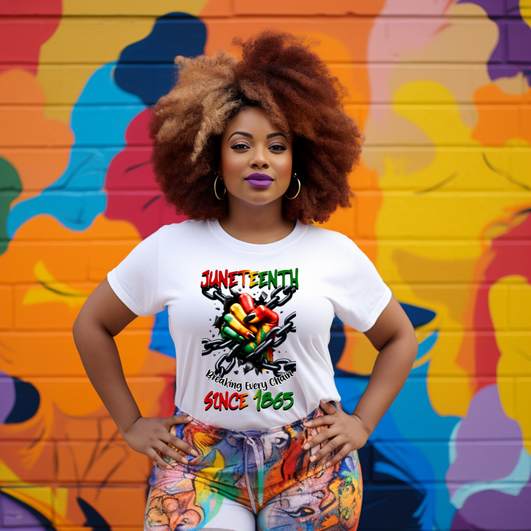 Juneteenth Breaking Every Chain T Shirt