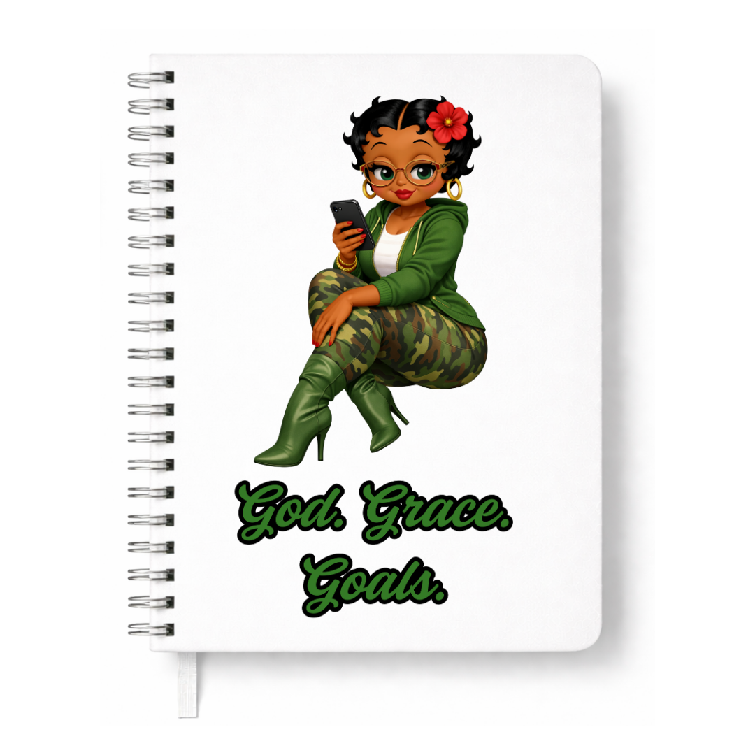 God. Grace. Goals UVDTF Decal (Green)