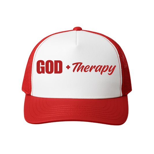 God + Therapy Trucker Hat