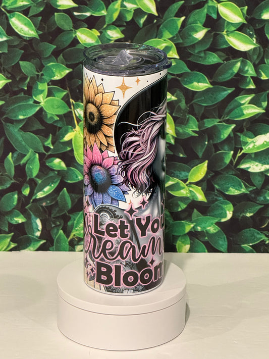 Bloom Sis, Bloom Sunflower Sublimation Tumbler