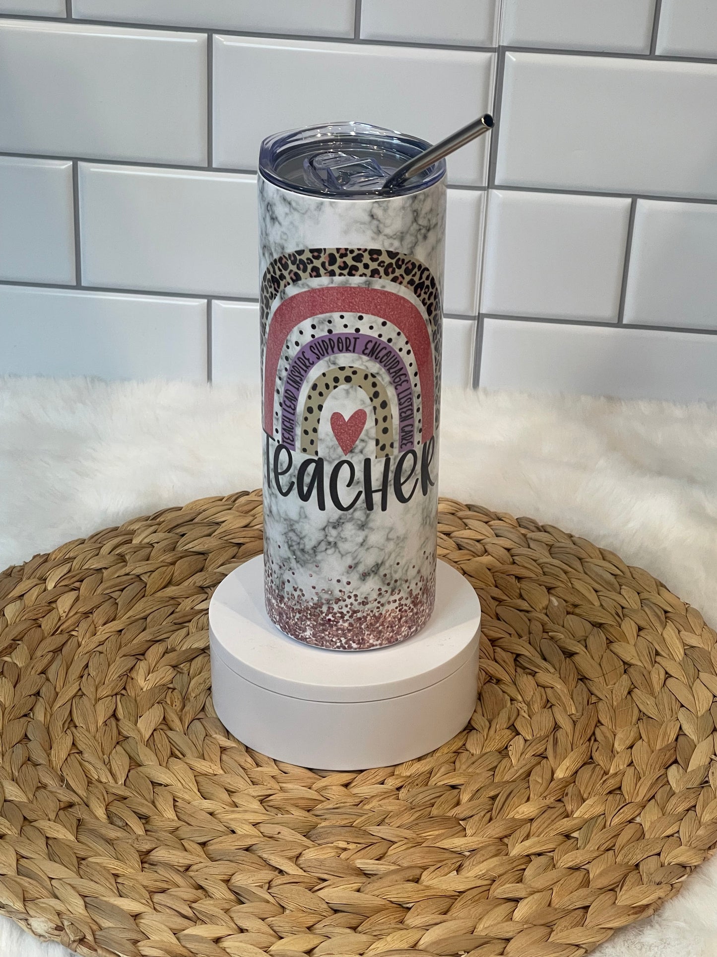 Teach Lead Inspire Sublimation Tumbler (20 oz.)