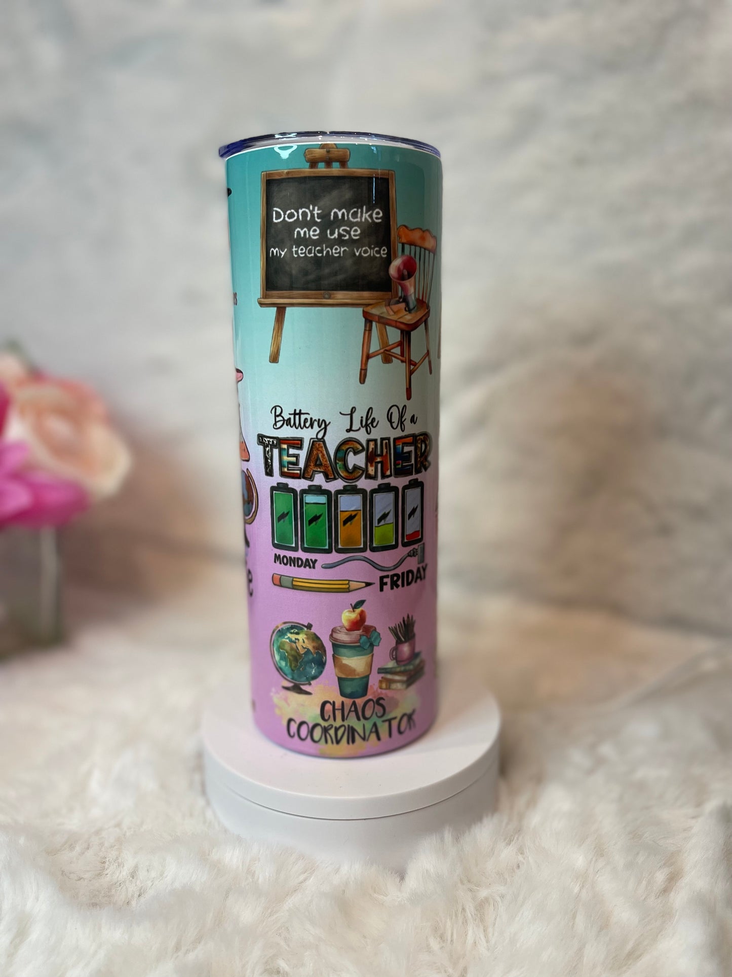 Teacher Life Sublimation Tumbler (20 oz.)