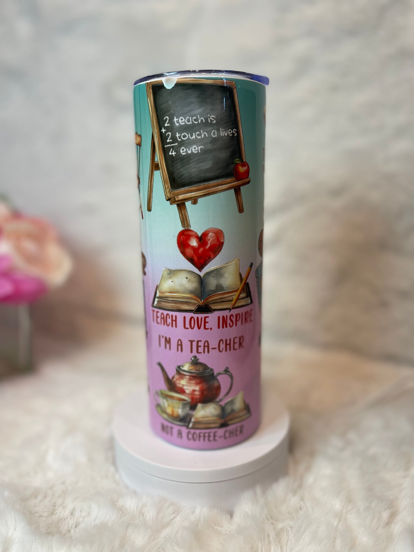 Teacher Life Sublimation Tumbler (20 oz.)