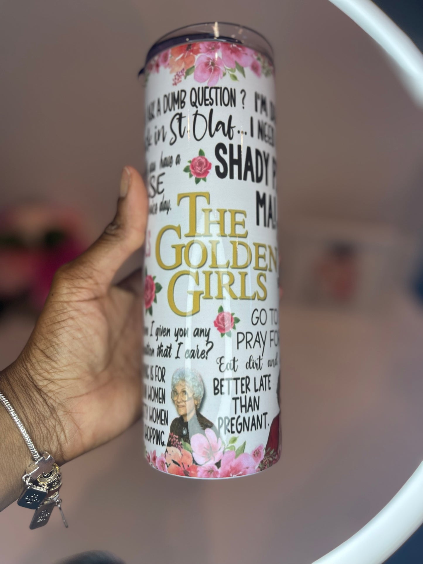 Stay Golden Sublimation Tumbler (20 oz.)