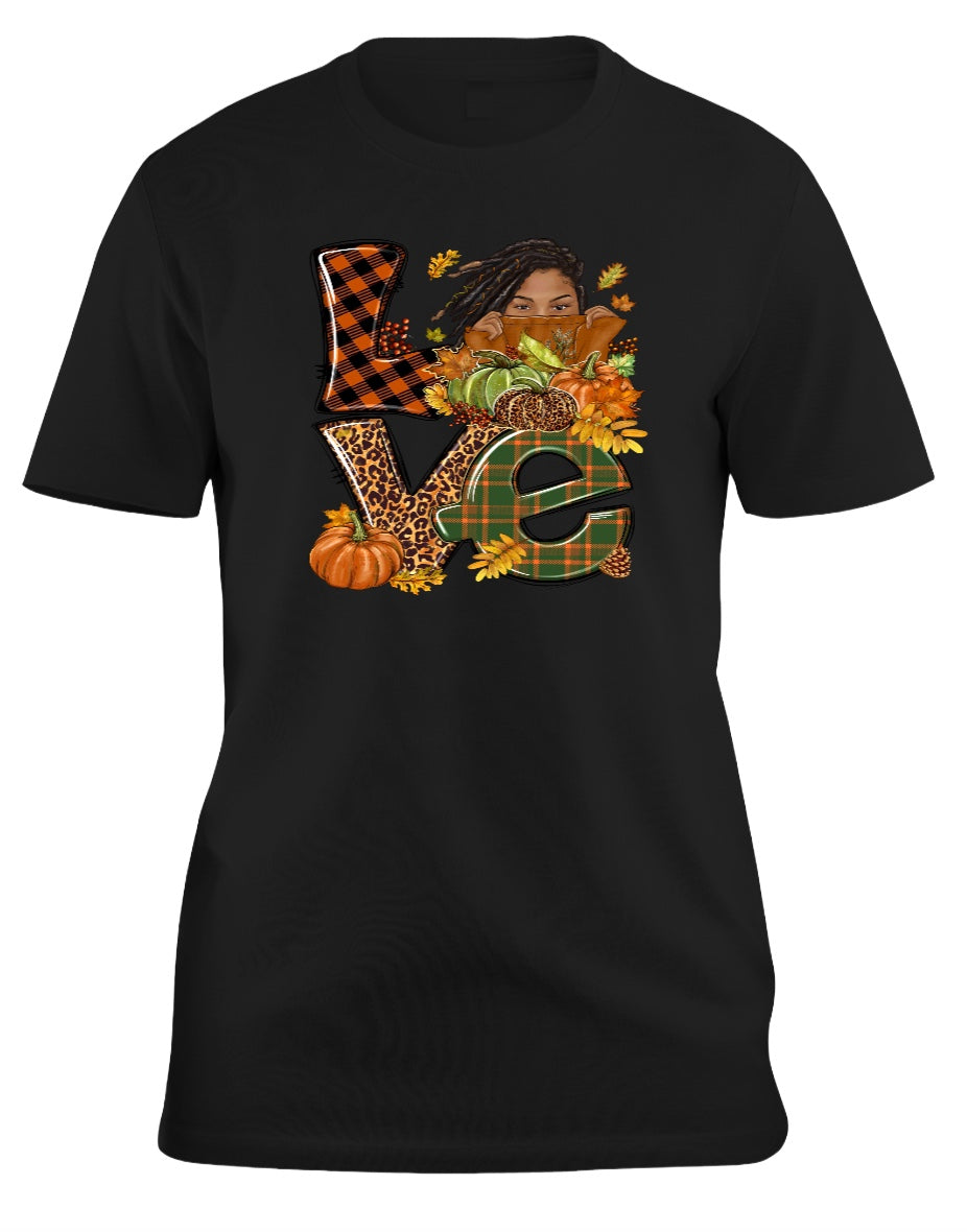 LOVE Thanksgiving T Shirt