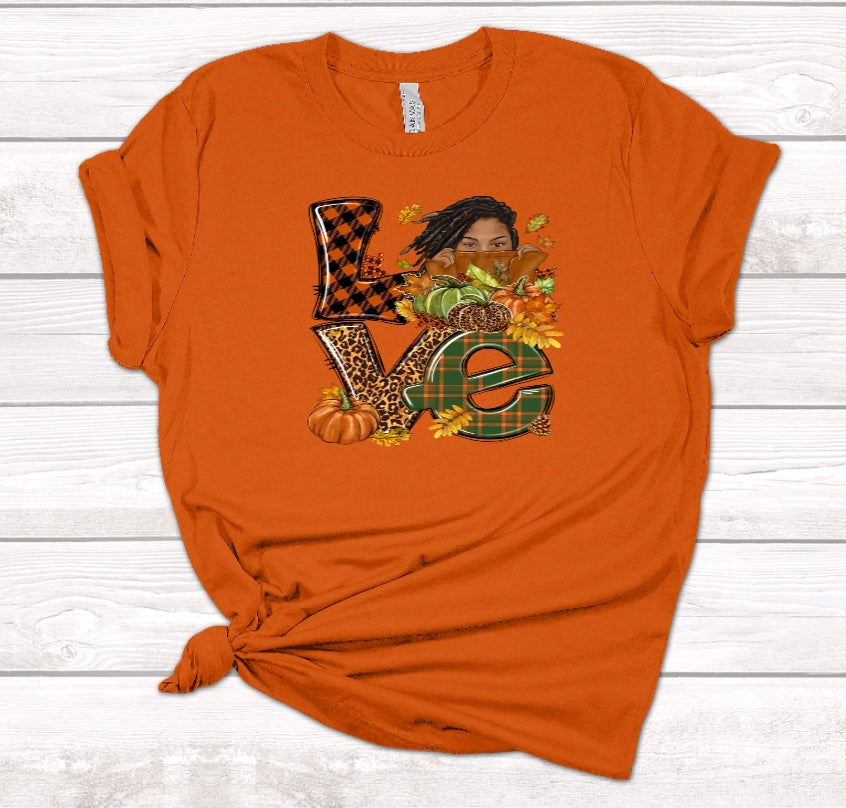LOVE Thanksgiving T Shirt