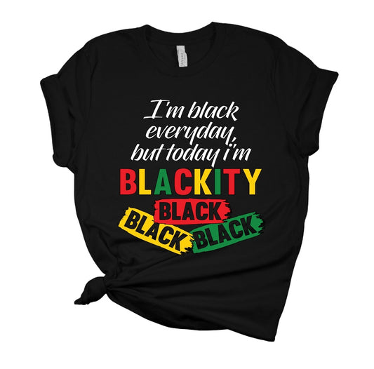 Blackity Black Black Black T Shirt