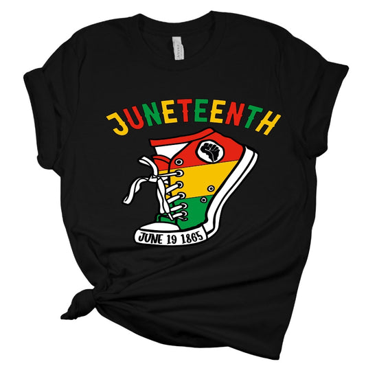 Juneteenth Sneaker T Shirt