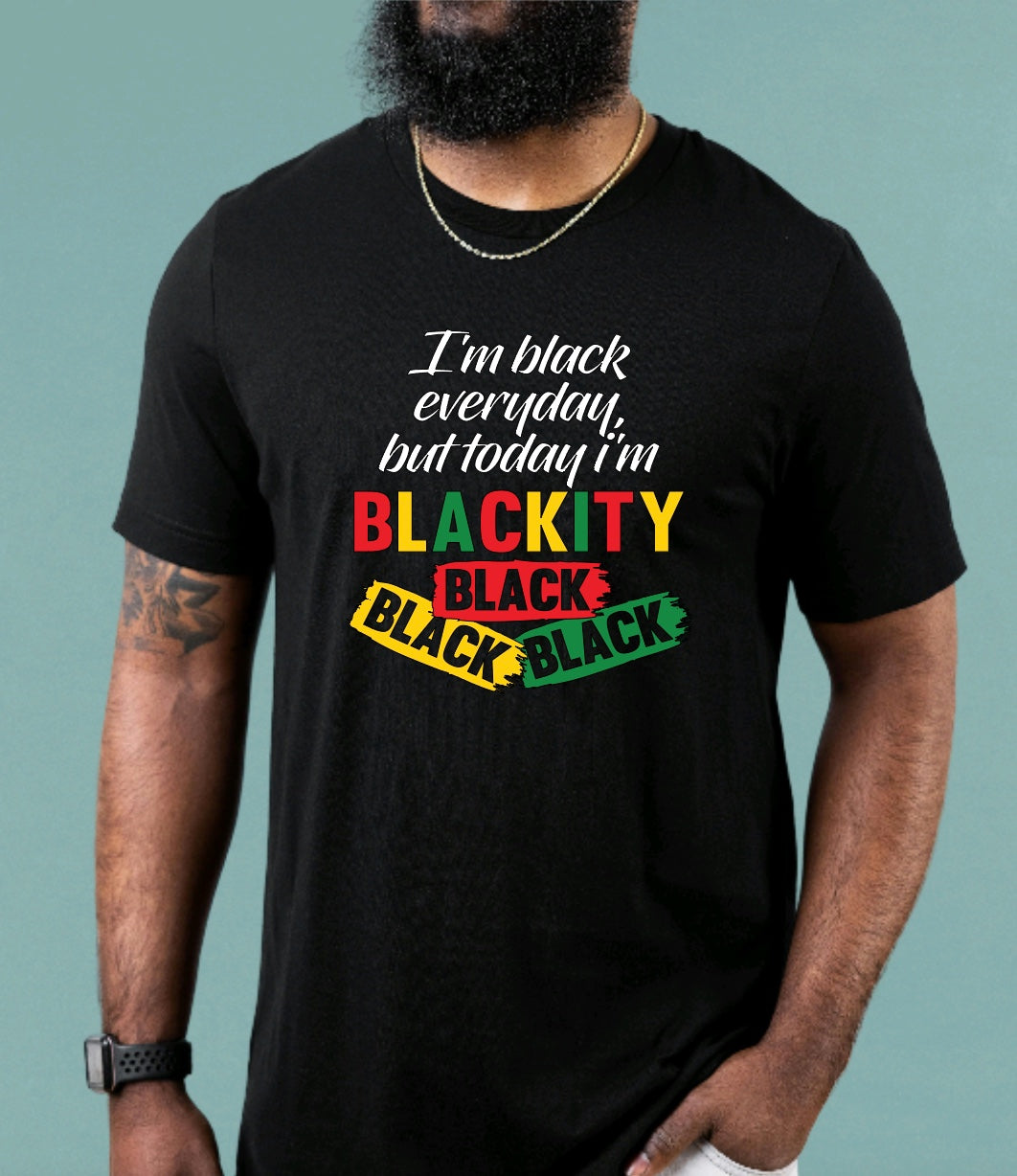 Blackity Black Black Black T Shirt