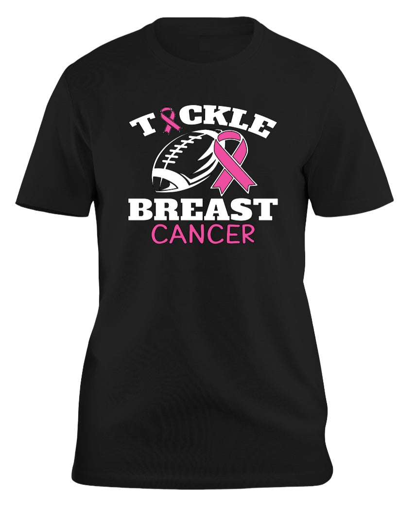 Tackle Breast Cancer T Shirt