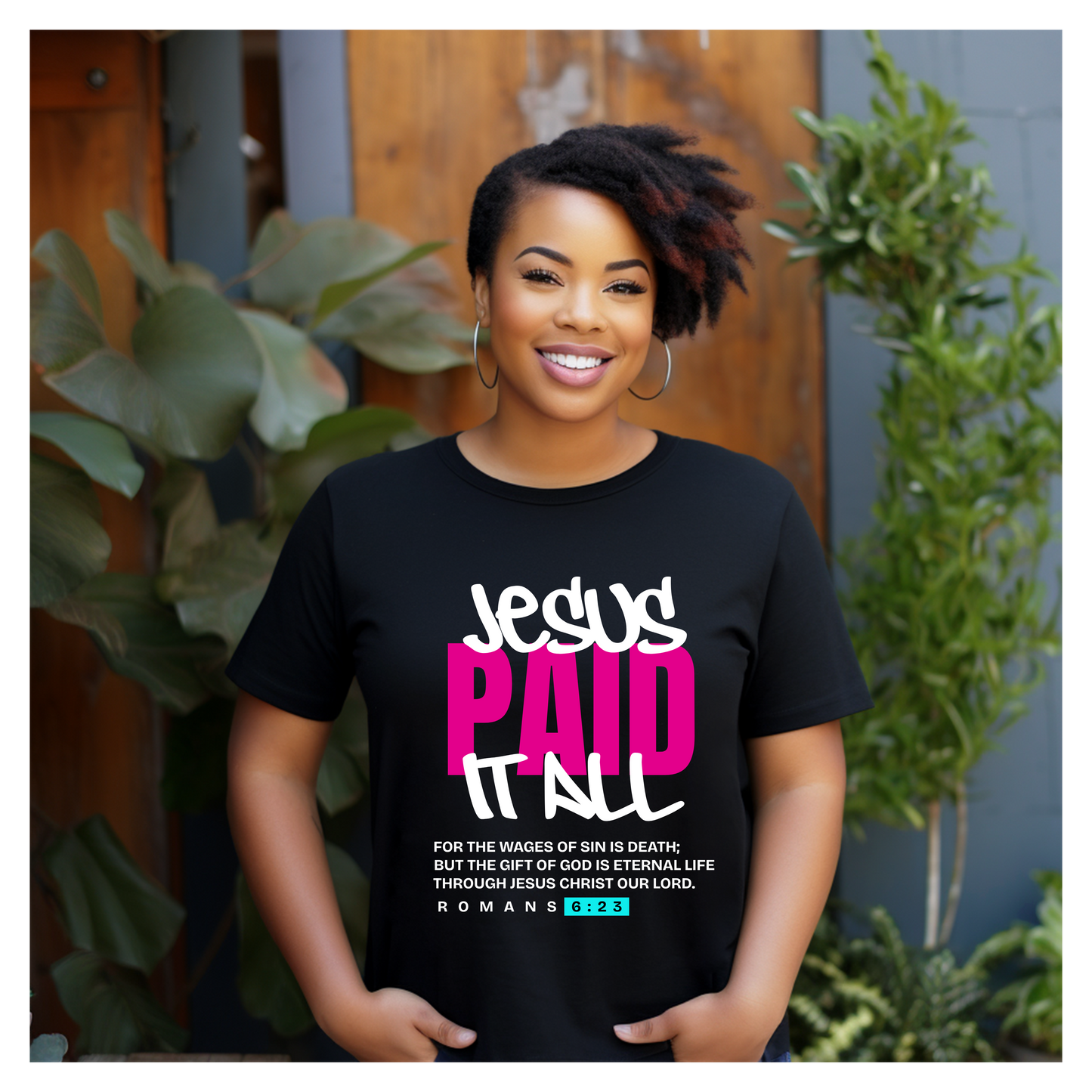 Jesus Paid It All DTF Transfer