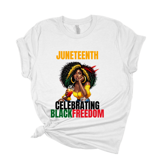 Juneteenth Celebrating Freedom T Shirt