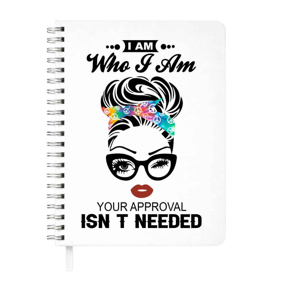 I Am Who I Am Journal + Bookmark