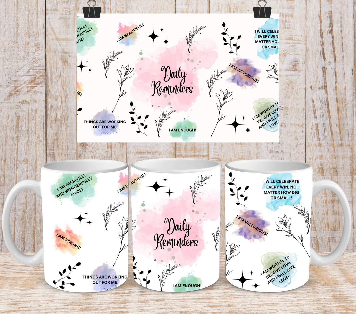 Affirmation Mugs