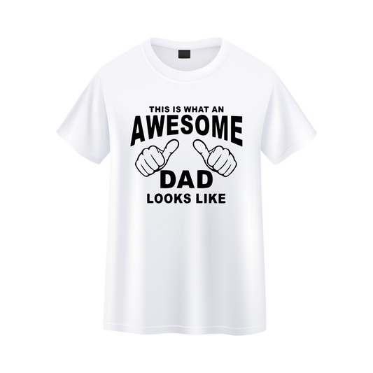 This Is What An Awesome Dad Looks Like T Shirt