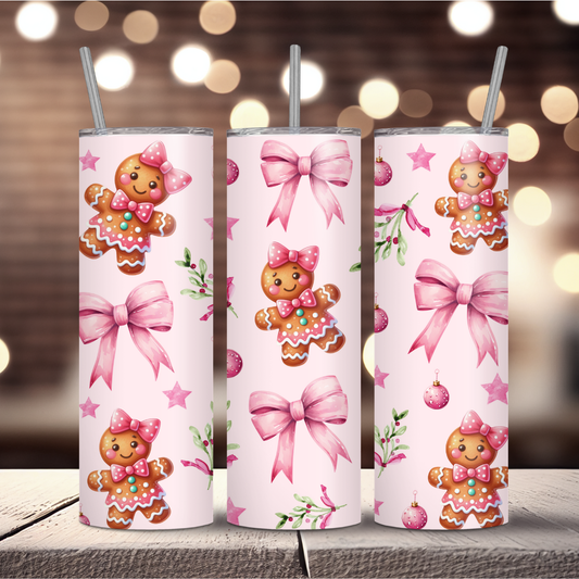 Gingerbread Christmas Tumbler