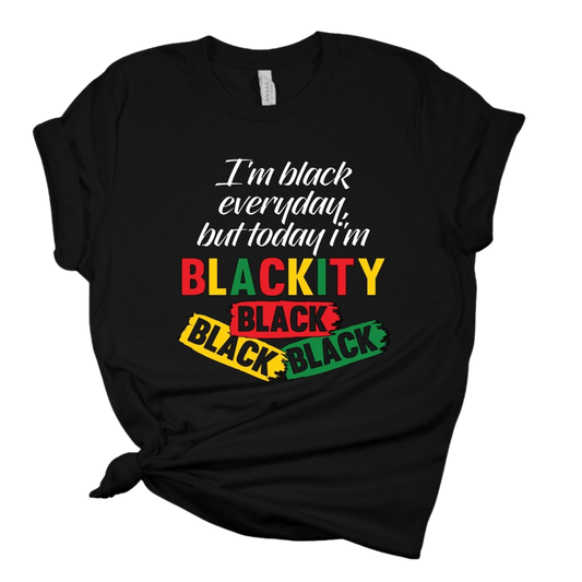 Blackity Black Black Black T Shirt
