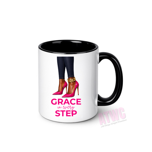 Grace In Every Step Sublimation Print