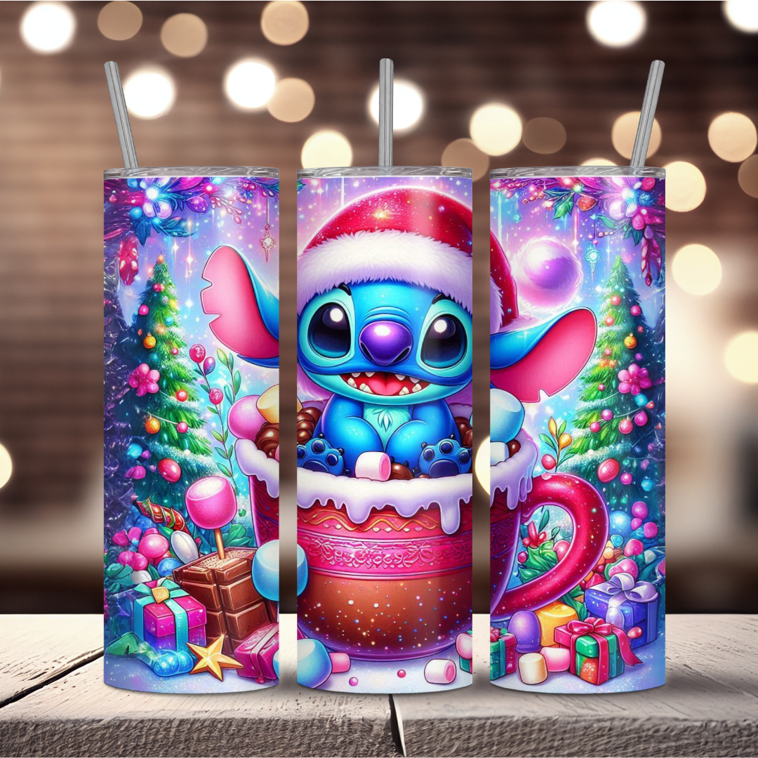 Stitch Christmas Tumbler (20 oz.)