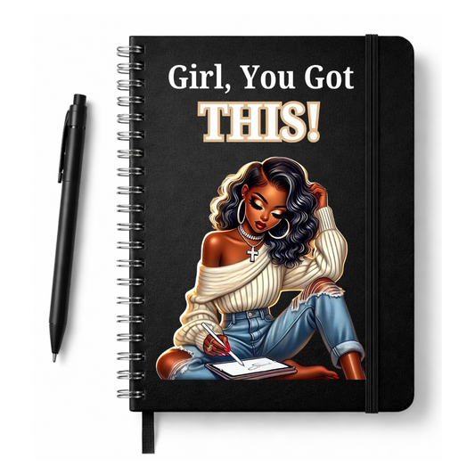 Girl, You Got This Journal + Bookmark