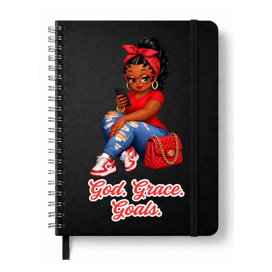 God. Grace. Goals UVDTF Decal (Red)
