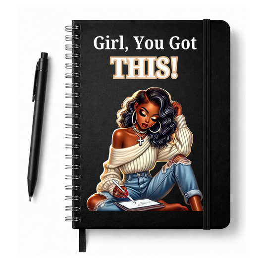 Girl, You Got This UV DTF Journal Decal