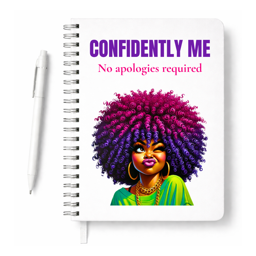 Confidently Me Journal + Bookmark