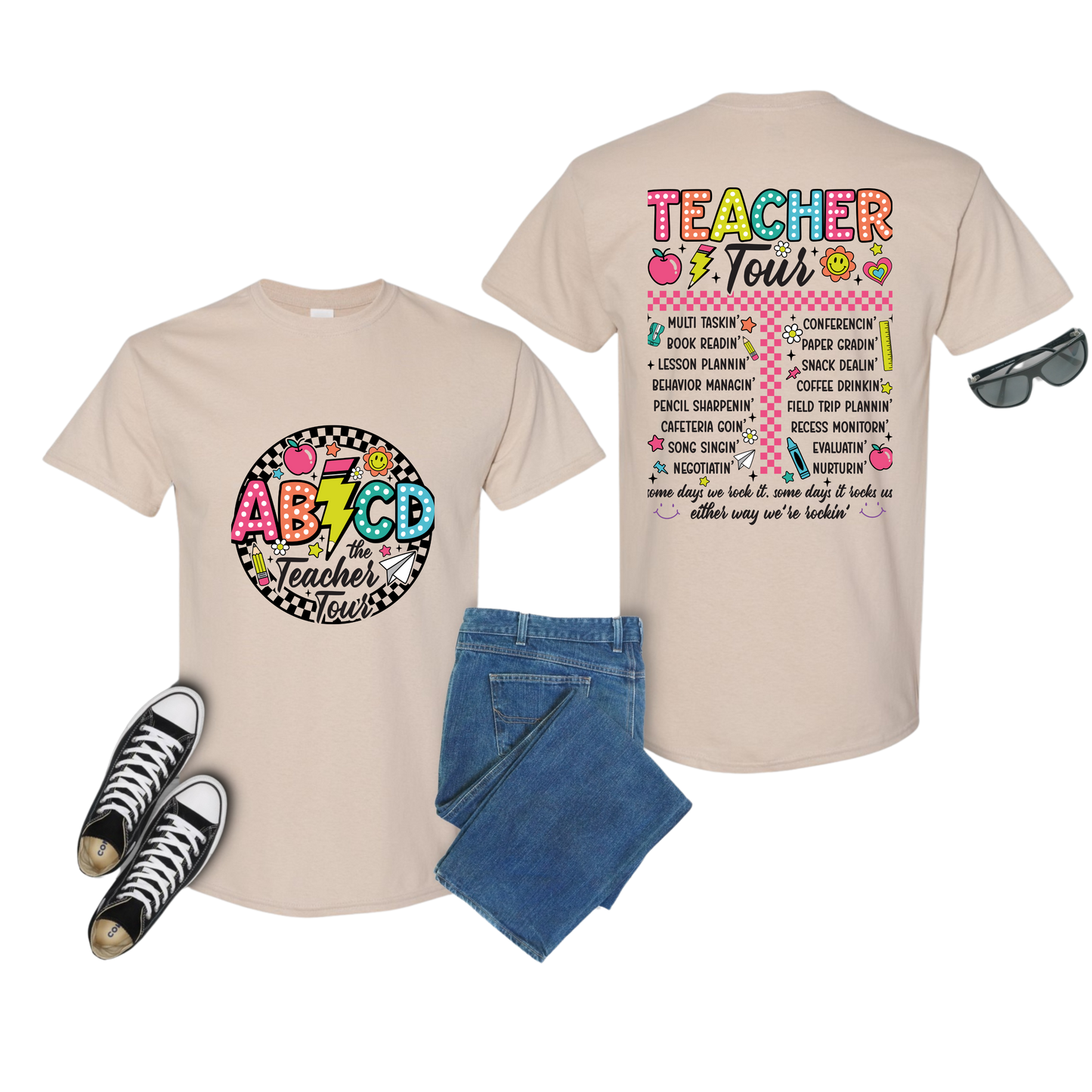 Teacher Tour T Shirt