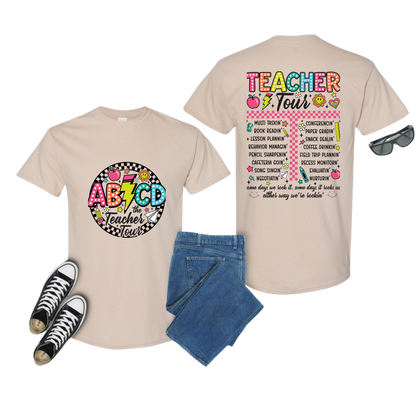 Teacher Tour T Shirt