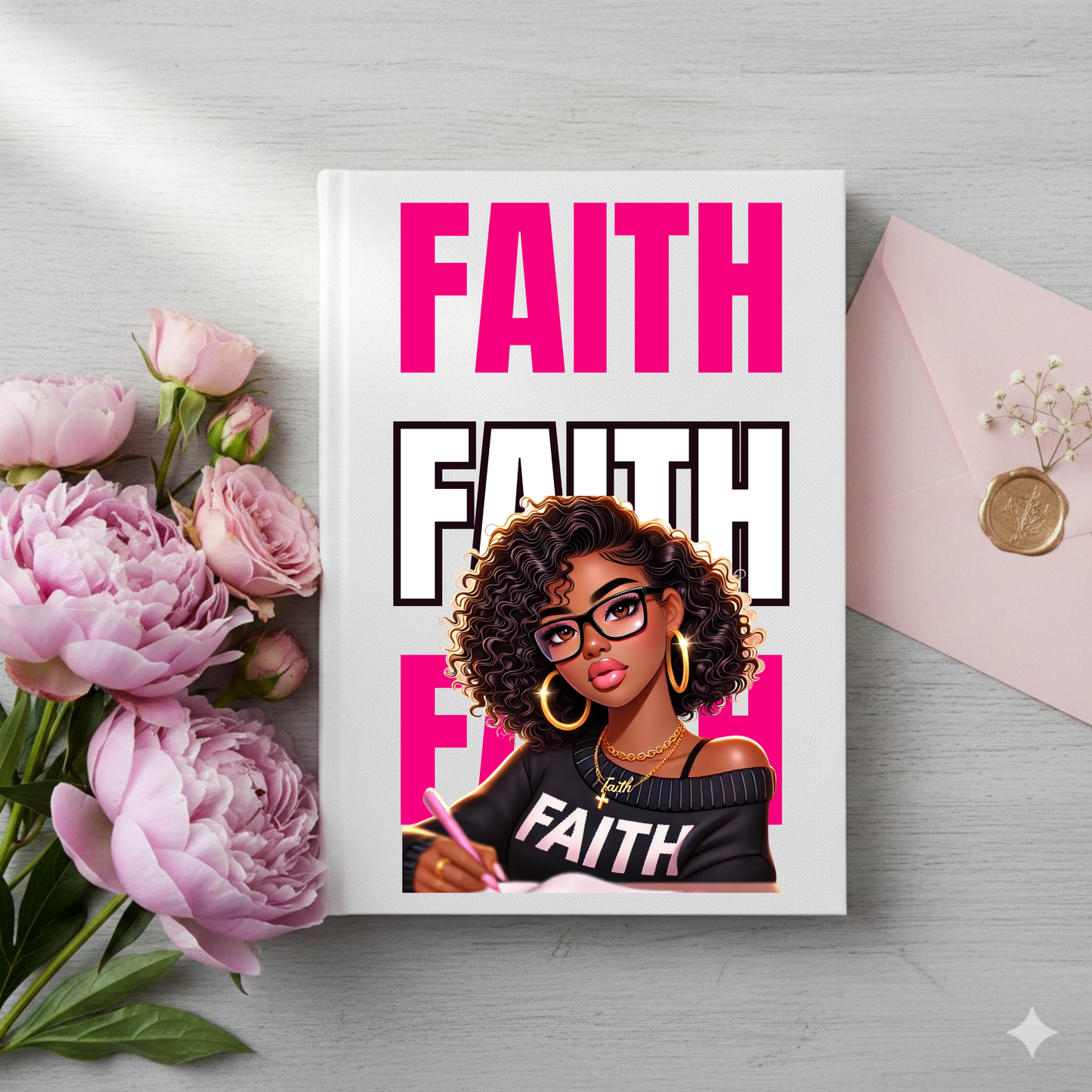 Faith UV DTF Journal Decal