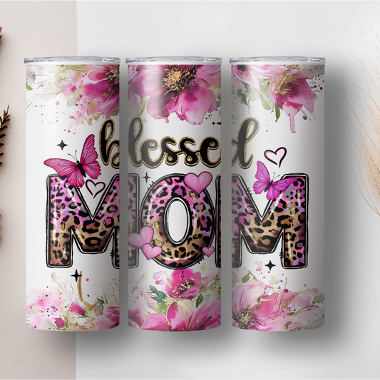 Blessed Mom Sublimation Tumbler