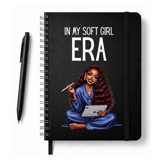 In My Soft Girl Era UV DTF Journal Decal