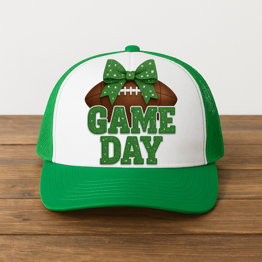 Game Day Trucker Hat -  Green