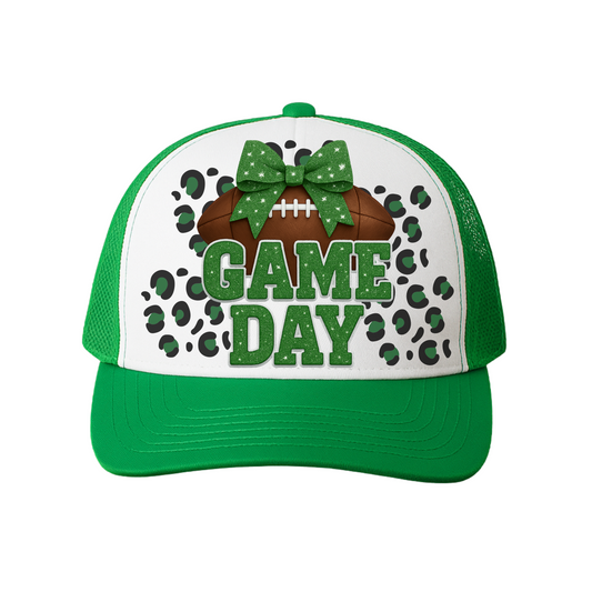 Game Day Trucker Hat -  Green