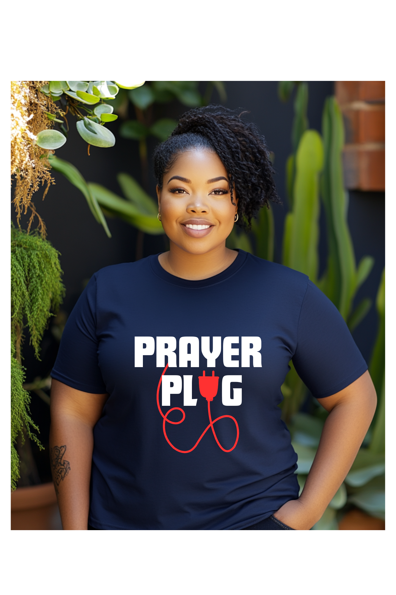 Prayer Plug T Shirt