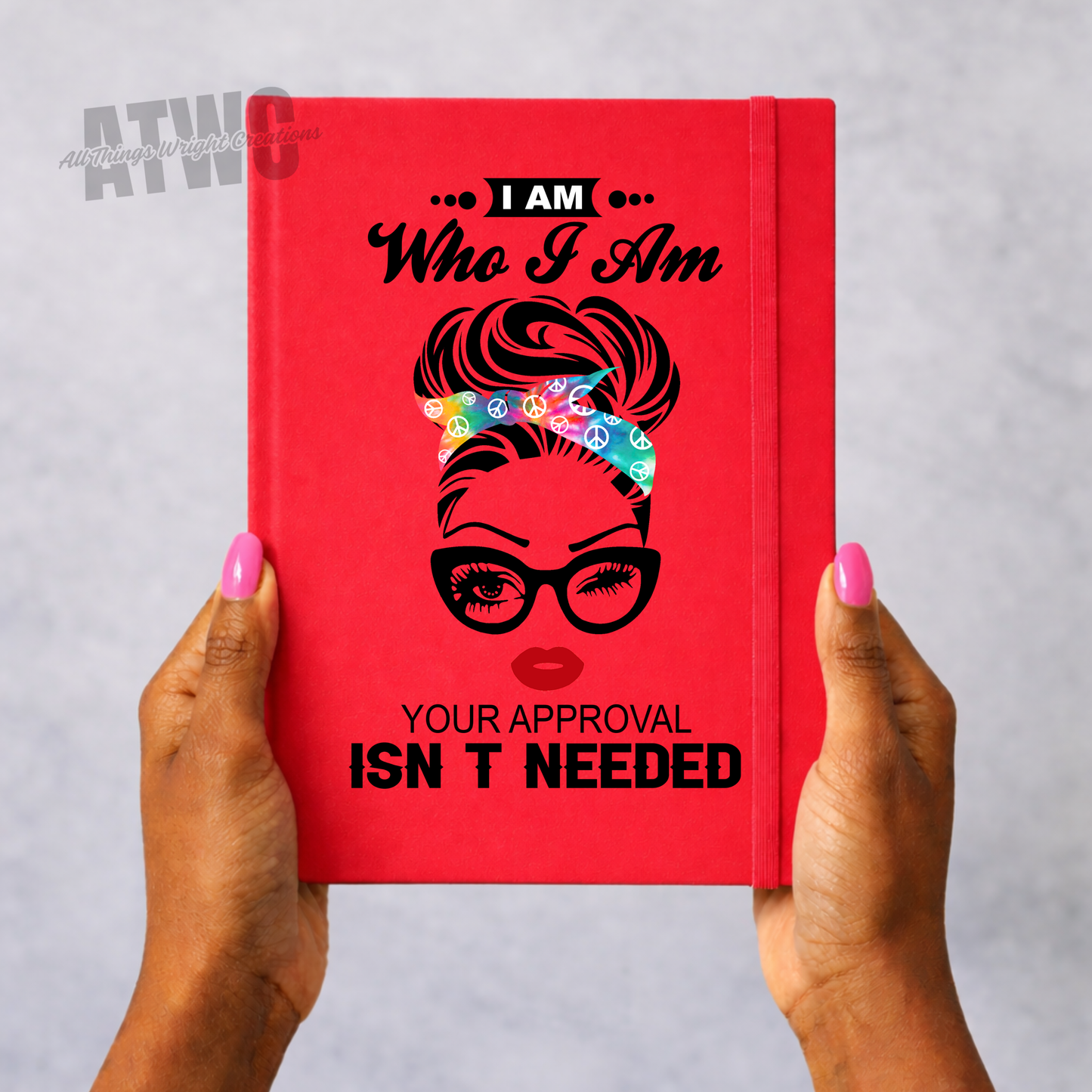 I Am Who I Am Journal + Bookmark