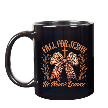 Fall for Jesus mugs