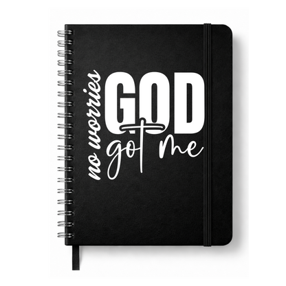 No Worries, God Got Me UVDTF Journal Decal