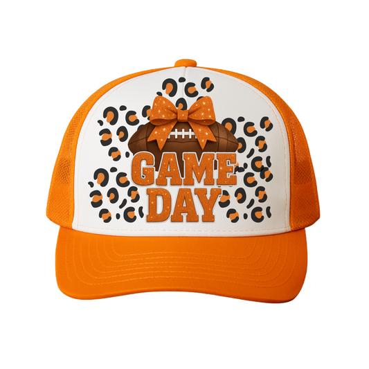 Game Day Trucker Hat - Orange