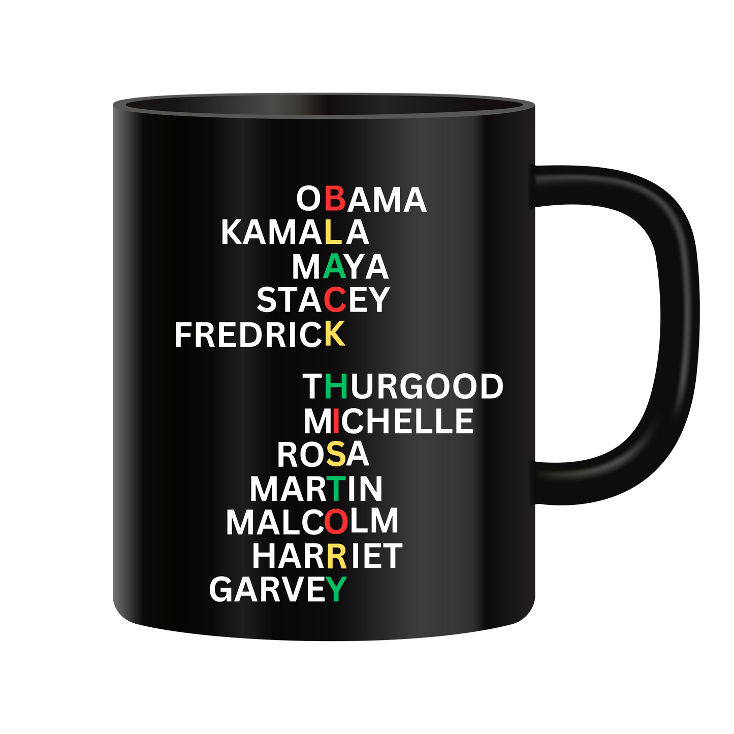 Celebrating Our Heritage Black History Mugs