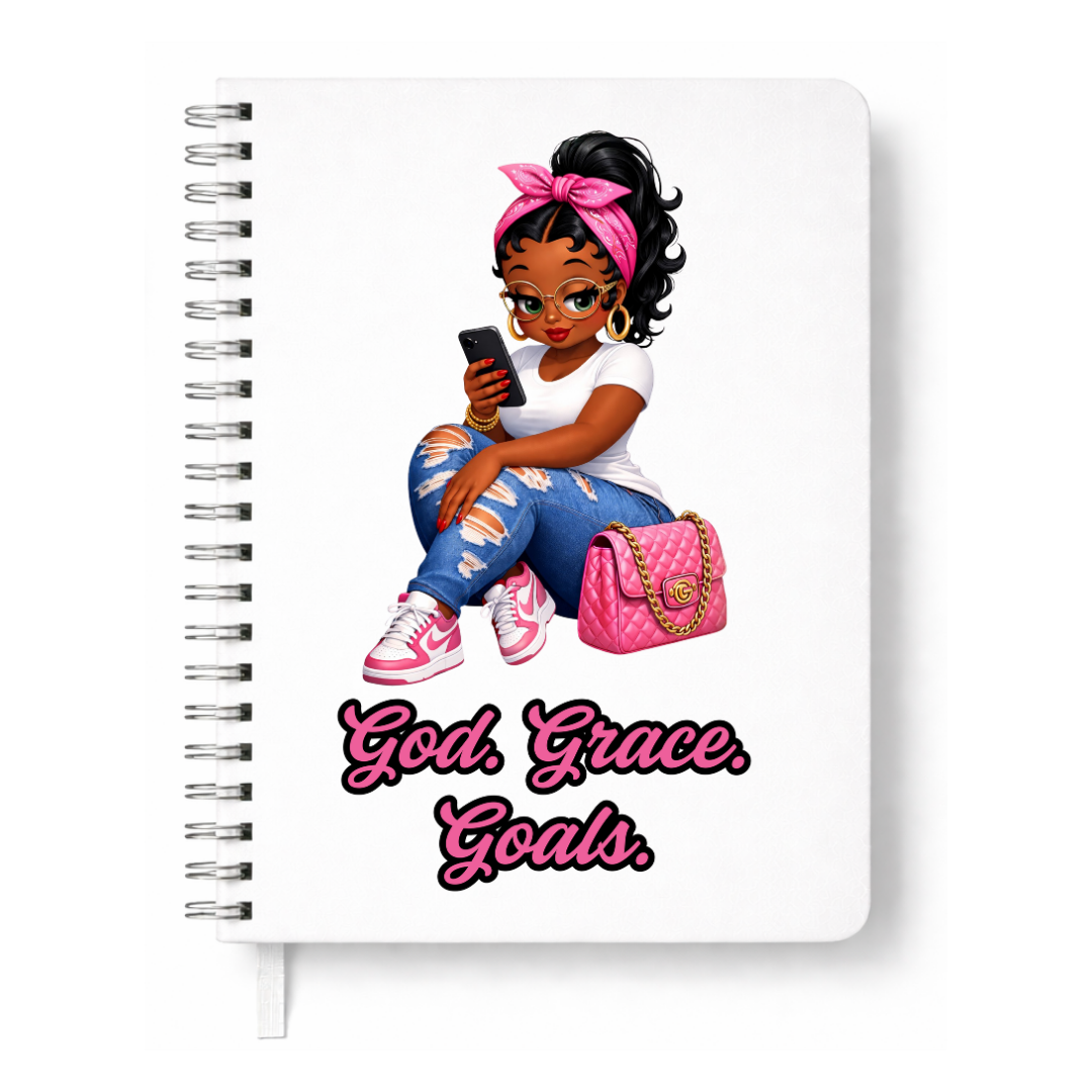 God. Grace. Goals UVDTF Decal (Pink)