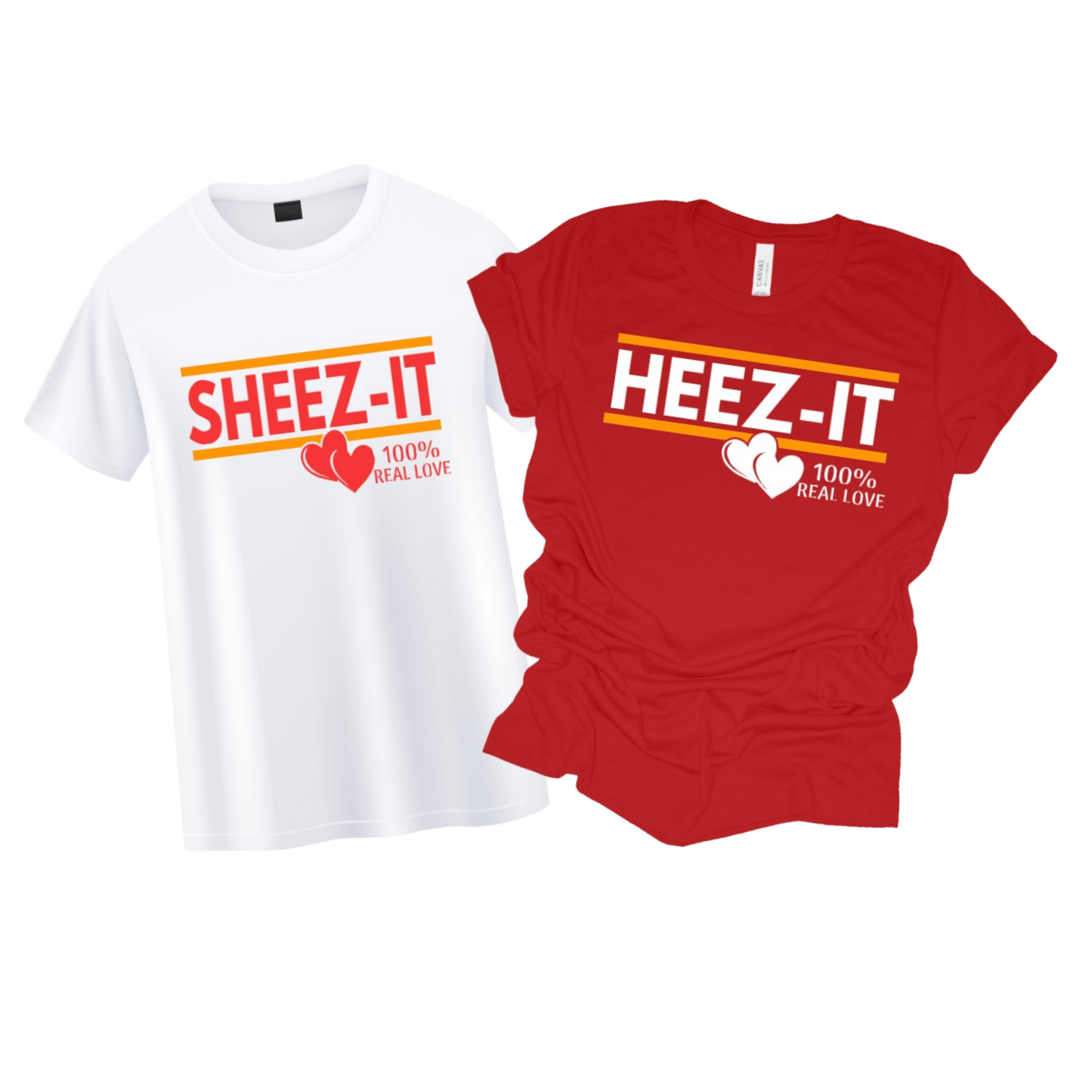 Heez-It, Sheez-It Couple T Shirts