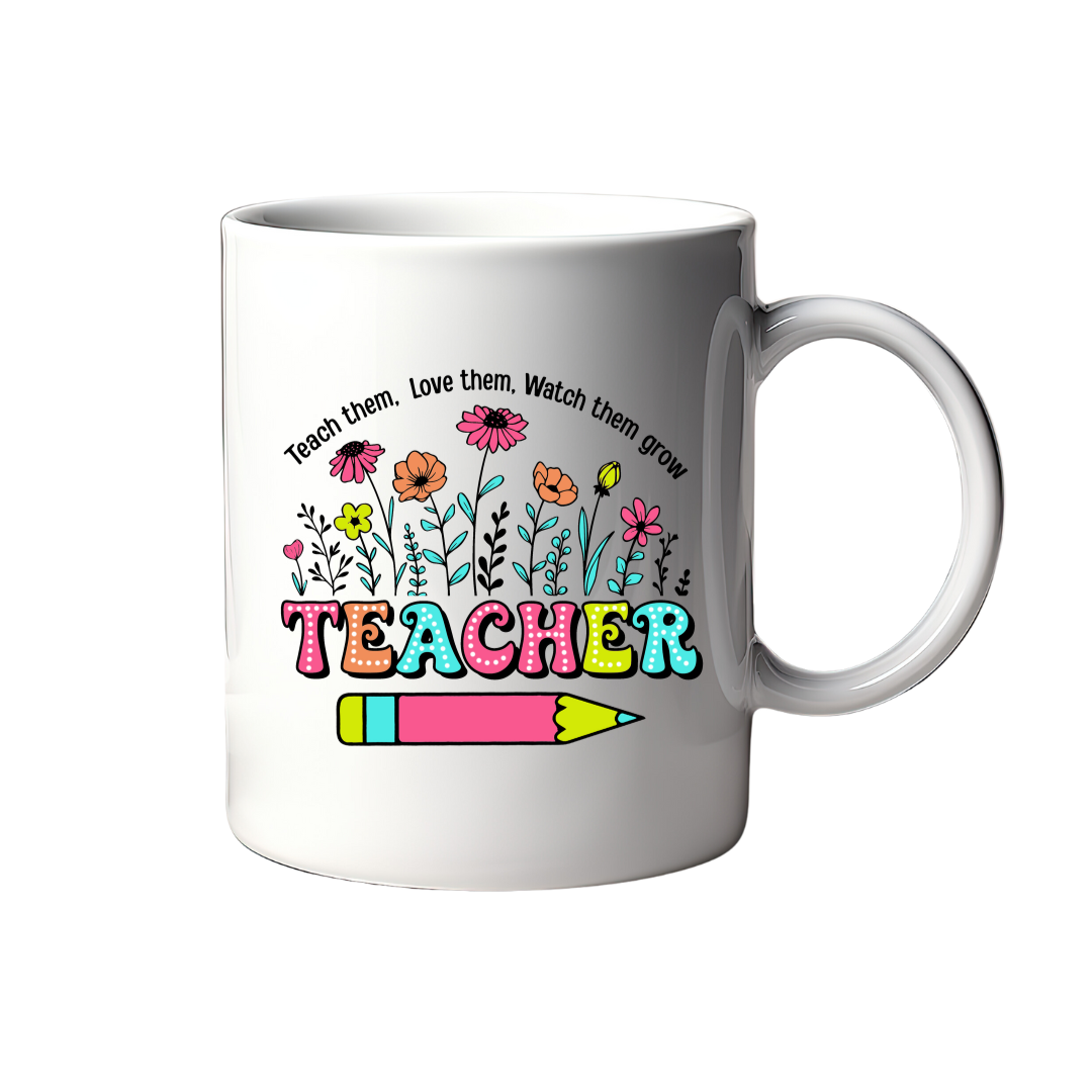 TEACHER PLANT MUG